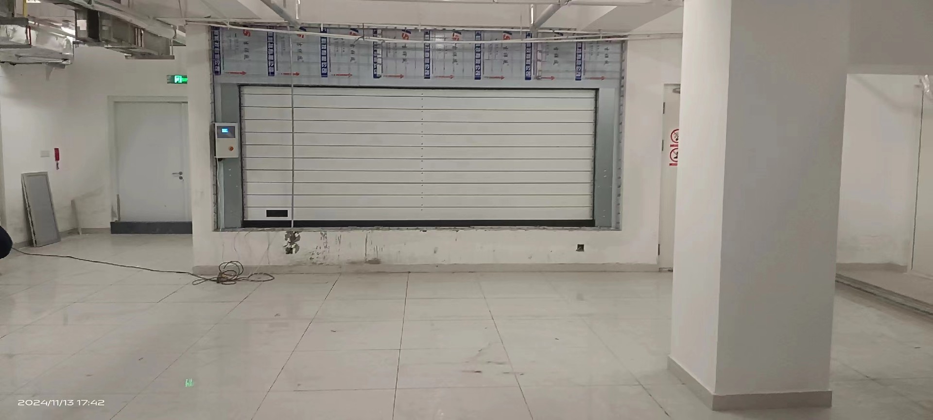 齐鲁医院发电机房快速门